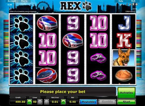 Игровой автомат Рекс играть онлайн бесплатно